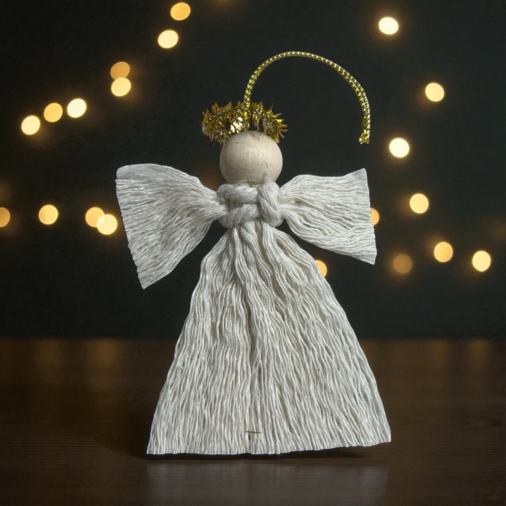 CHRISTMAS HANDMADE MACRAME ORNAMENT SET - Picture 10 of 17